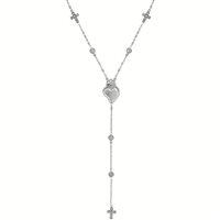 Collana Amen Donna Acciaio donna in Acciaio Zircone ACCL818390B